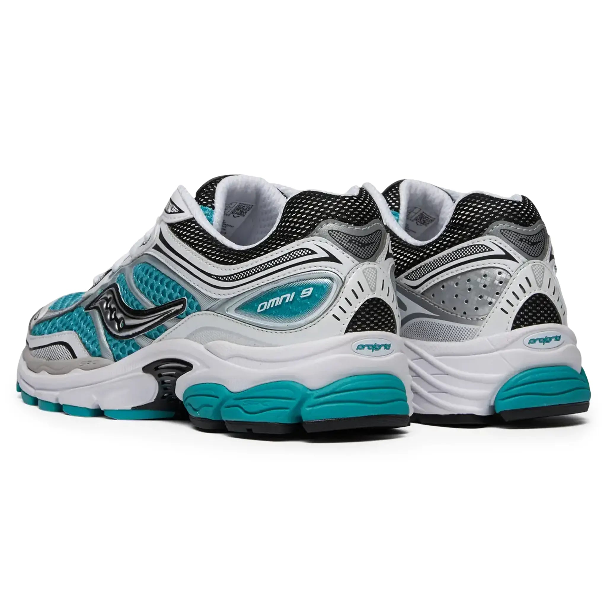 Back Side View of Saucony Progrid Omni 9 Tranquil S101245-1092